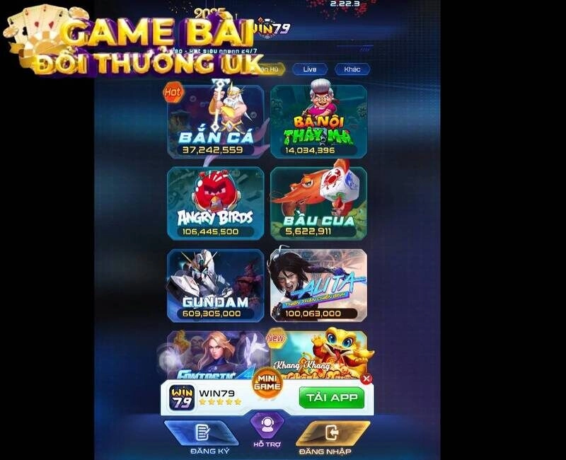 Những ưu điểm nổi bật của cổng game Win79