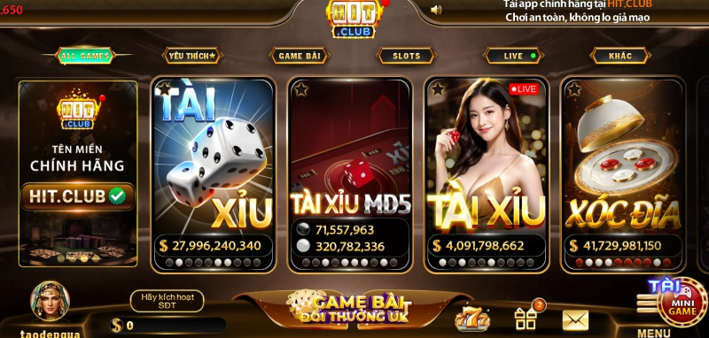 Hitclub đặt máy chủ ở đâu?