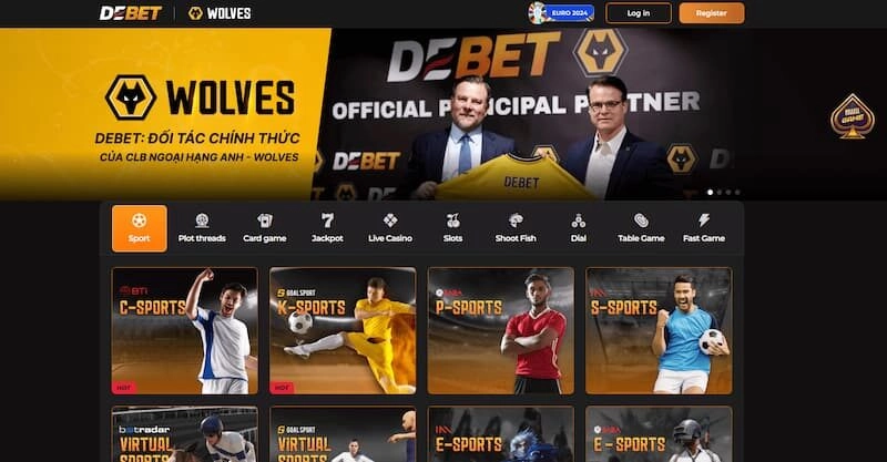 Đăng nhập tài khoản Debet